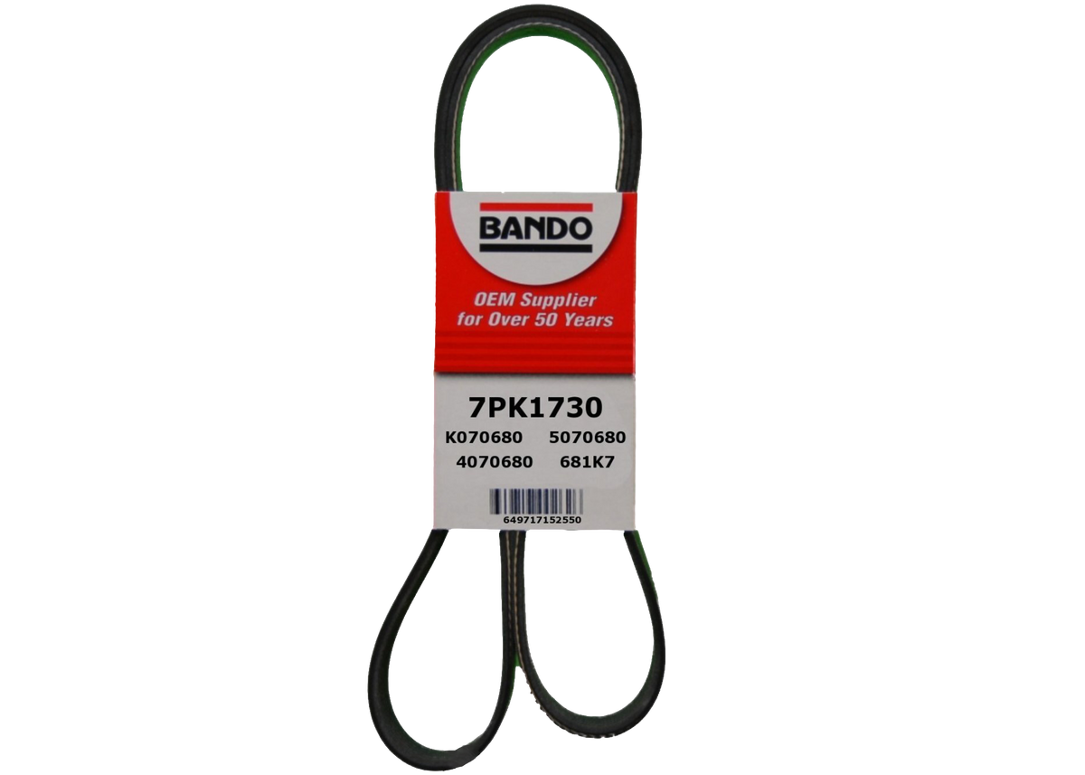 K070680 BANDO DRIVE BELT 7PK1730