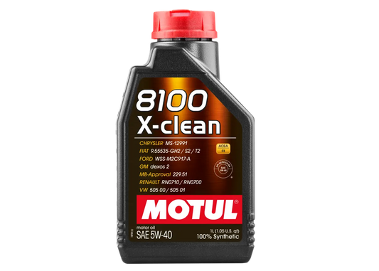 MOTUL 8100 5W40 X-CLEAN 1 QT