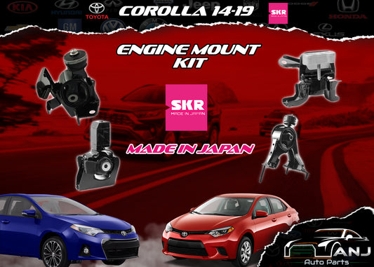 TOYOTA COROLLA 2014-2019 MOUNT KIT MADE IN JAPAN