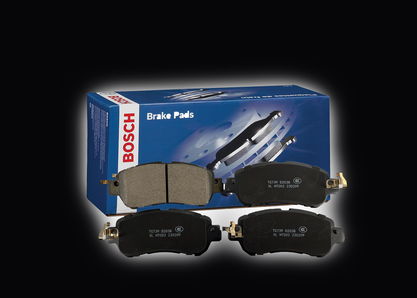 D2038 BRAKE PADS