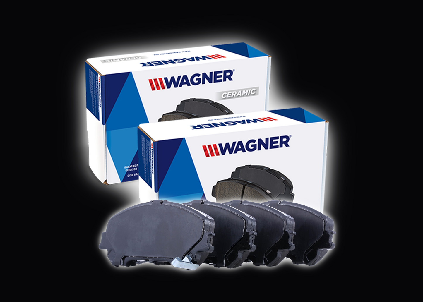 ZD1737 BRAKE PADS WAGNER