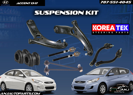 HYUNDAI ACCENT 2013-2017  SUSPENSION KIT KOREATEK