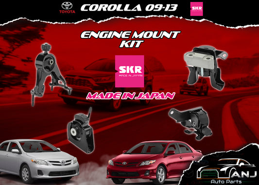 TOYOTA COROLLA 2009-2013 MOUNT KIT MADE IN JAPAN