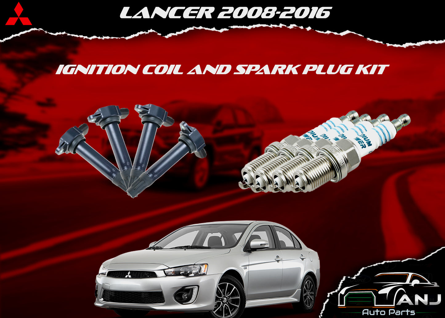 MITSUBISHI LANCER 2008-2016 IGNITION COIL KIT