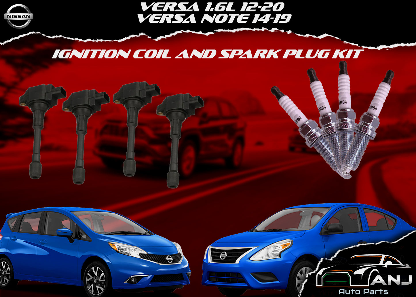NISSAN VERSA  IGNITION COIL KIT