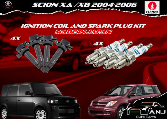 SCION XA/XB 2004-2006 IGNITION COIL KIT MADE IN JAPAN