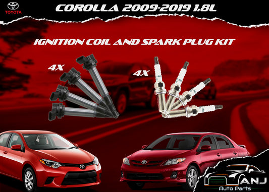 TOYOTA COROLLA 2009-2019 IGNITION COIL KIT