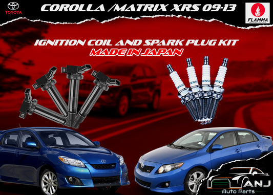 TOYOTA COROLLA/MATRIX XRS IGNITION COIL KIT MADE IN JAPAN
