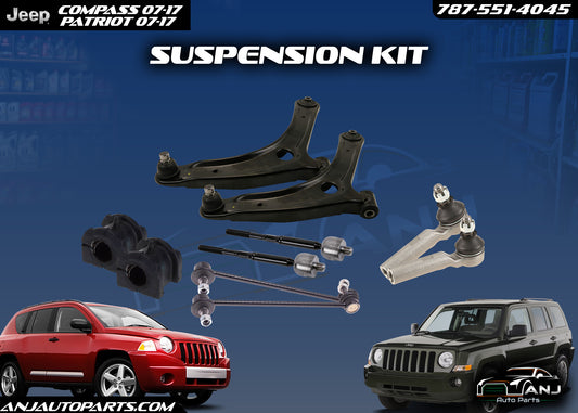 JEEP COMPASS AND JEEP PATRIOT 2007-2017 SUSPENSION KIT