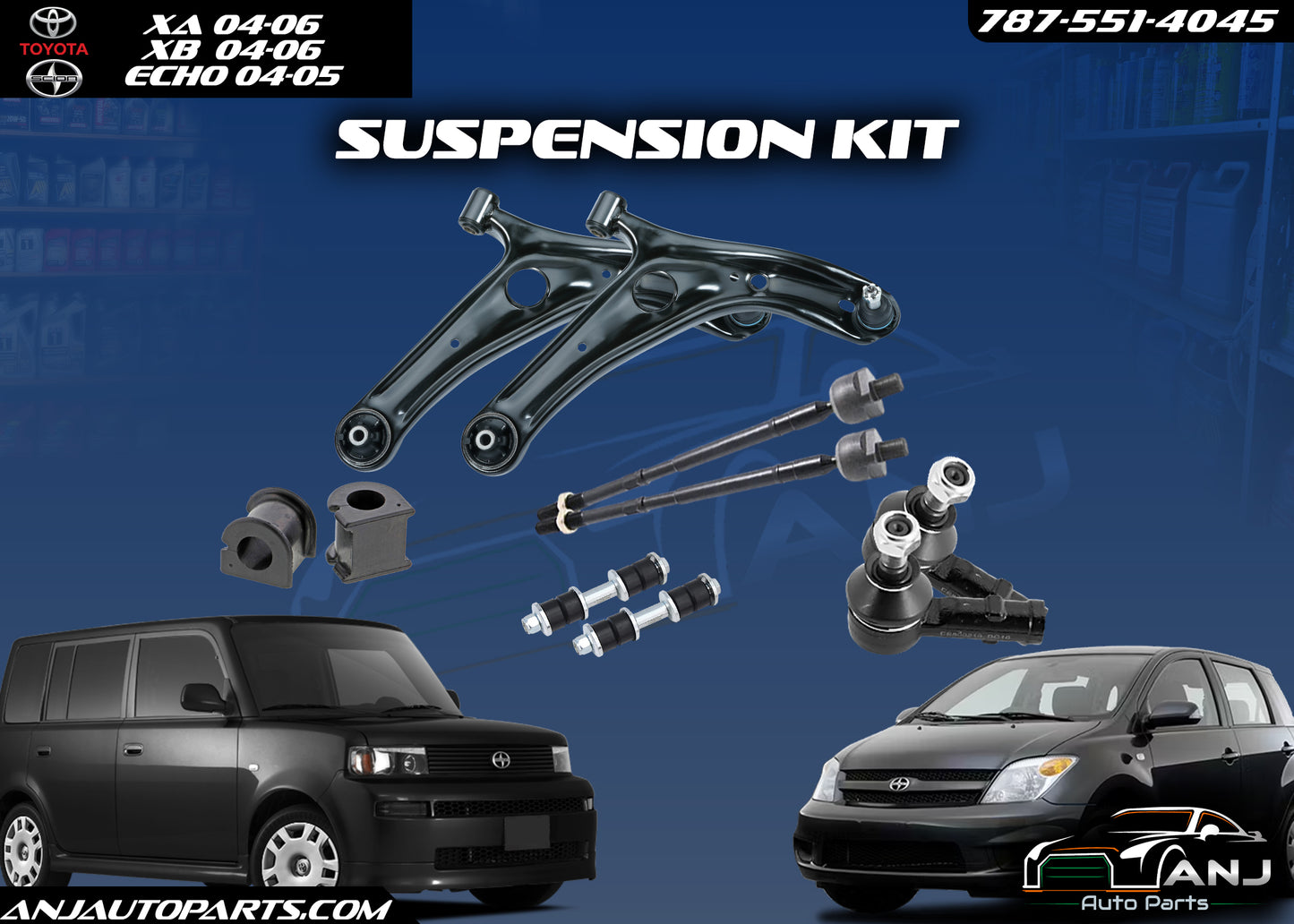 SCION XB-XA TOYOTA ECHO SUSPENSION KIT