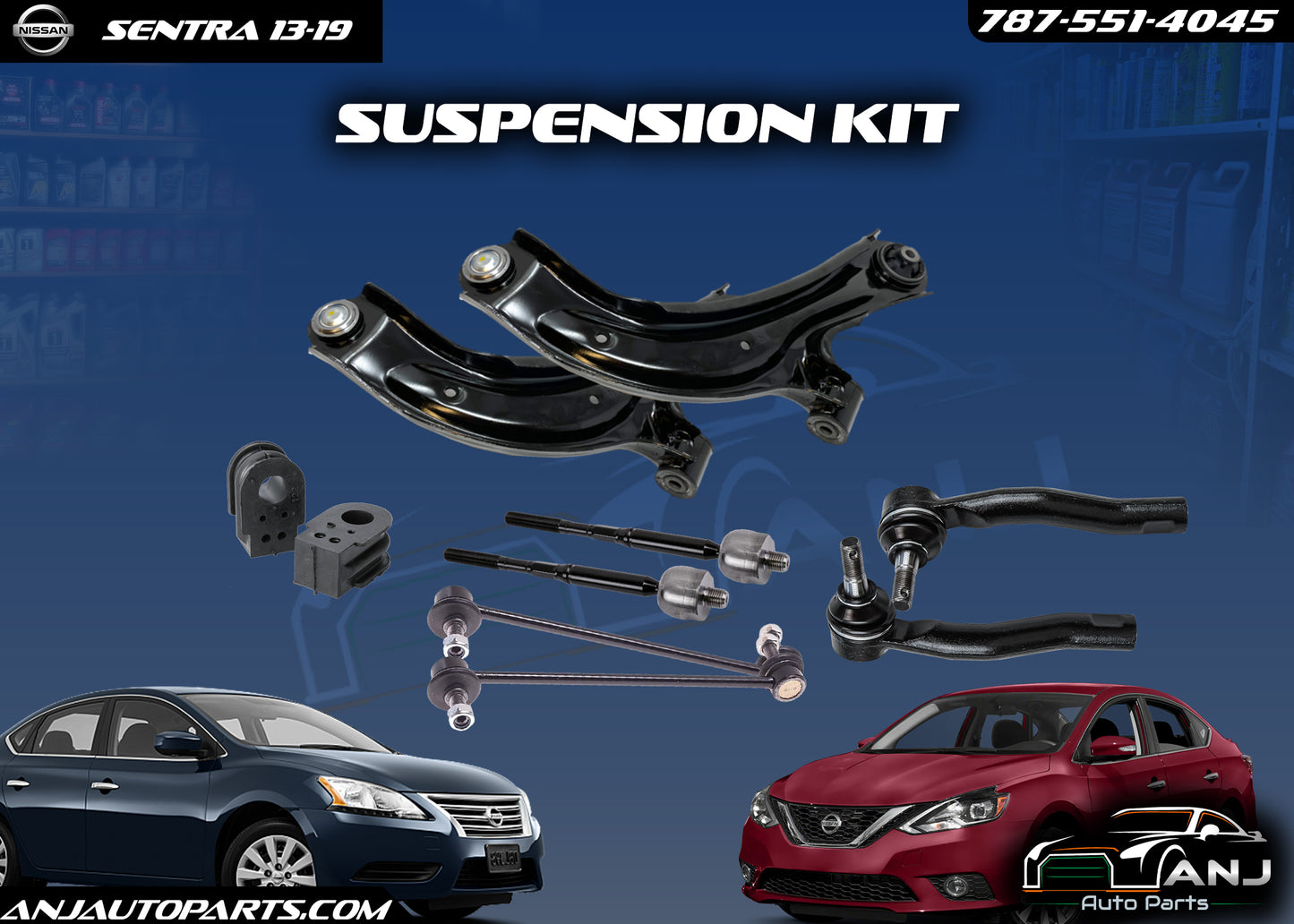 NISSAN SENTRA  2013-2019 SUSPENSION KIT