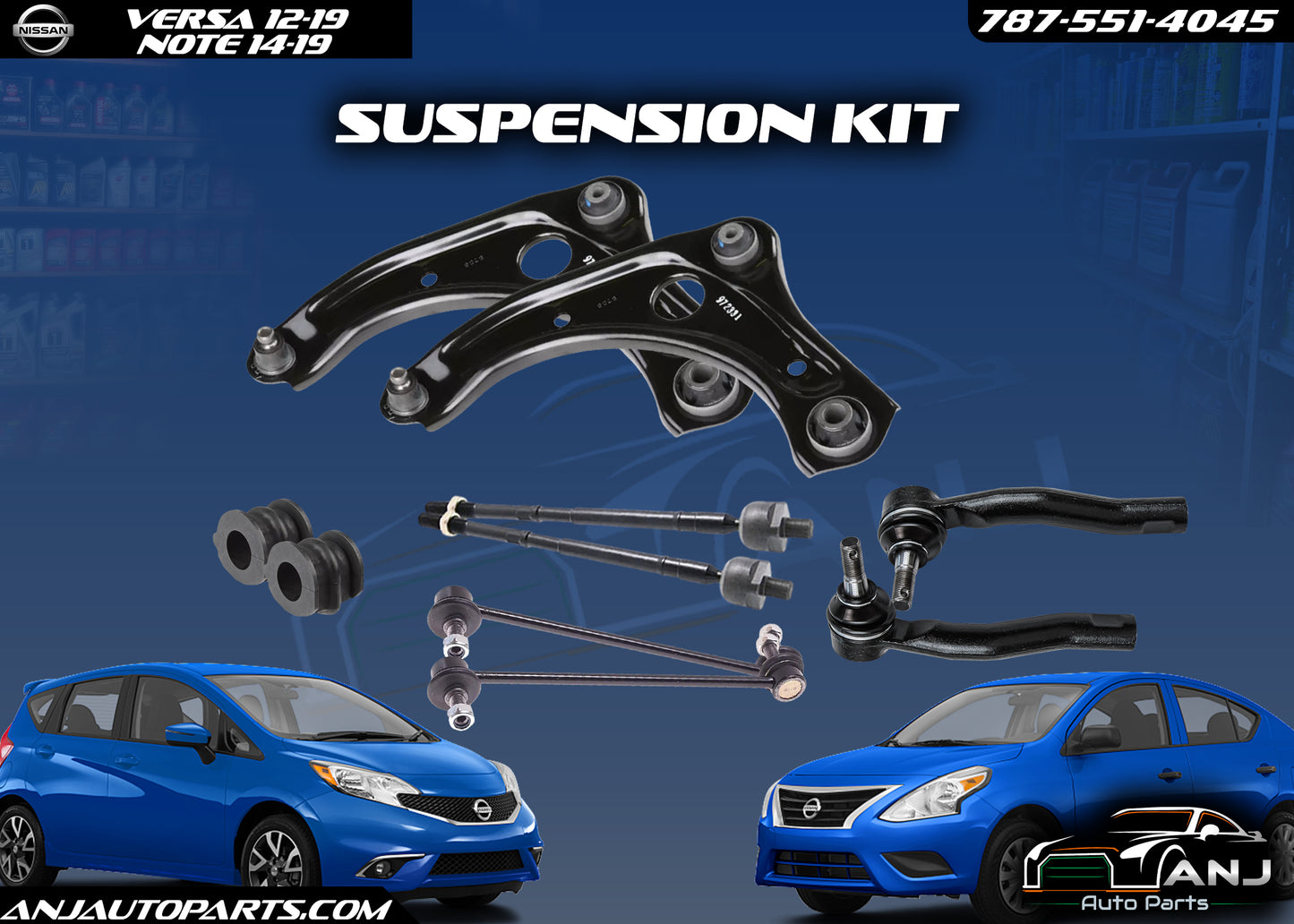 Nissan Versa 2012-2019 Versa Note 2012-2019 Suspension Kit